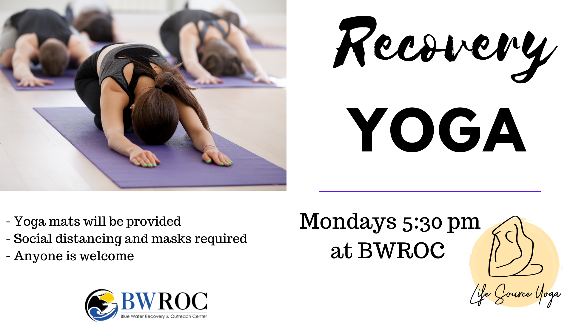 Recovery Yoga – BWROC